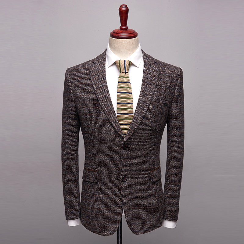 Jiangnan 2019 man 's suit leisure time business affairs fashion middle age Single suit Plaid suit jacketin the Men's clothing, Suits category - from Buy2taobao.com to provide professional Taobao agent buy service