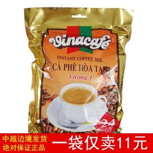  特价不包邮越南 VINACAFE 威拿金装咖啡速溶3合一 24*20g =480克