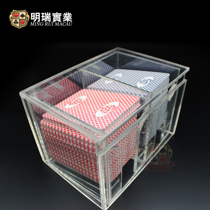 百家乐废牌盒可装8副牌亚克力两格扑克牌盒子提供整套设备|msdalam kategori sukan/Yoga/kecergasan/bekalan peminat, Mahjong/Chess/teka-teki, lebih Chess - dari Buy2taobao.com untuk memberikan perkhidmatan ejen Taobao profesional membeli