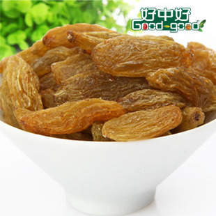  好中好 新货 新疆特产干果零食绿葡萄干 特级绿香妃 4件包邮
