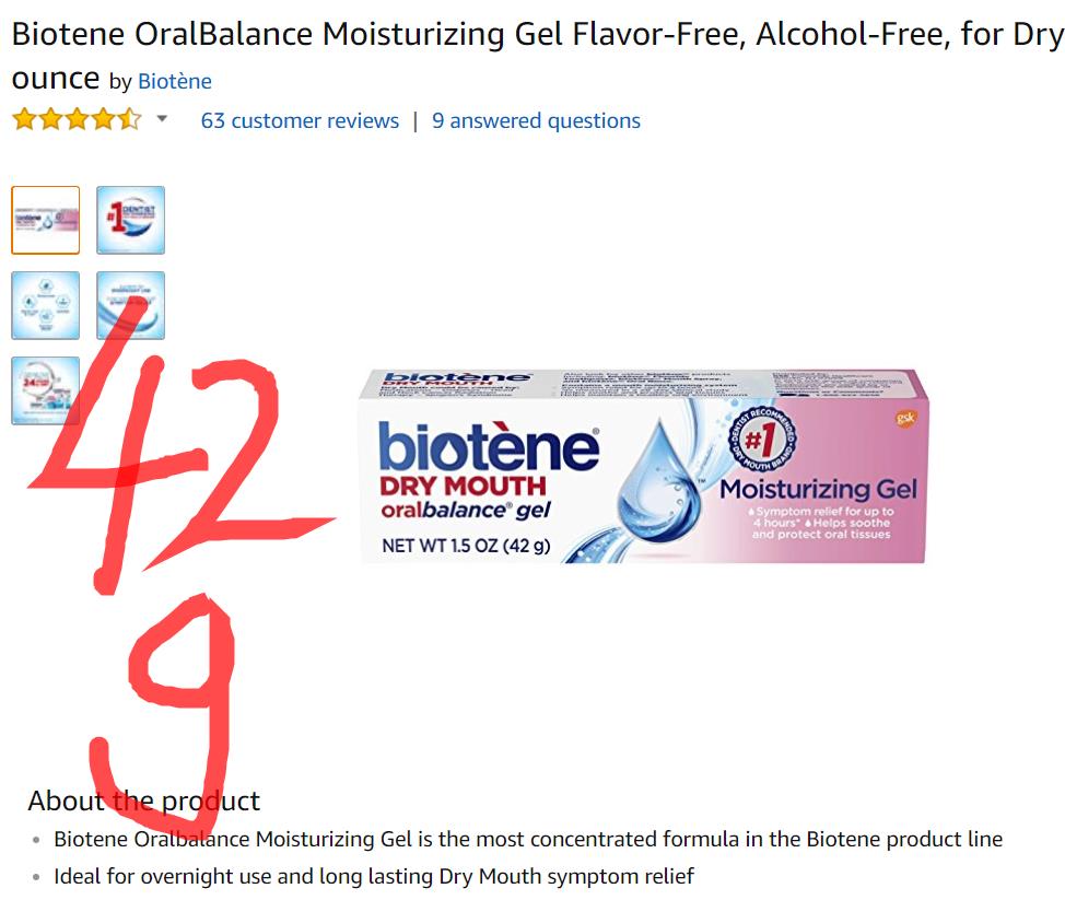 现货 美国 Biotene 百特能 Oral Balance 口干保湿凝胶 42g|msdalam kategori Care pembersih/tuala wanita/kertas/Aromatherapy, Rambut dan badan/kebersihan peribadi, Penjagaan oral, ubat gigi - dari Buy2taobao.com untuk memberikan perkhidmatan ejen Taobao profesional membeli