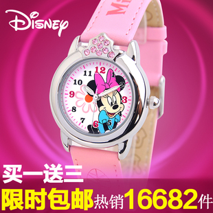  新年礼物 迪士尼儿童手表女孩学生手表韩国女童米奇手表儿童表女