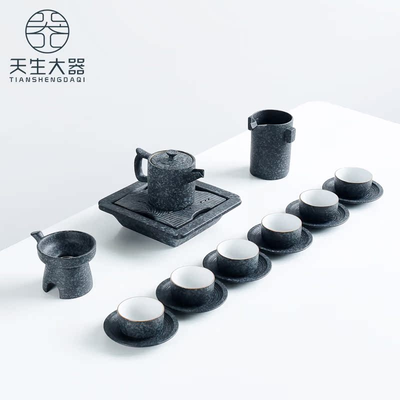 天生大器 青石釉功夫茶具套装创意泡茶复古干泡茶壶茶杯茶盘壶承在类目 餐饮具, 茶具, 功夫茶具中 - 来自Buy2taobao.com提供专业的淘宝代购服务