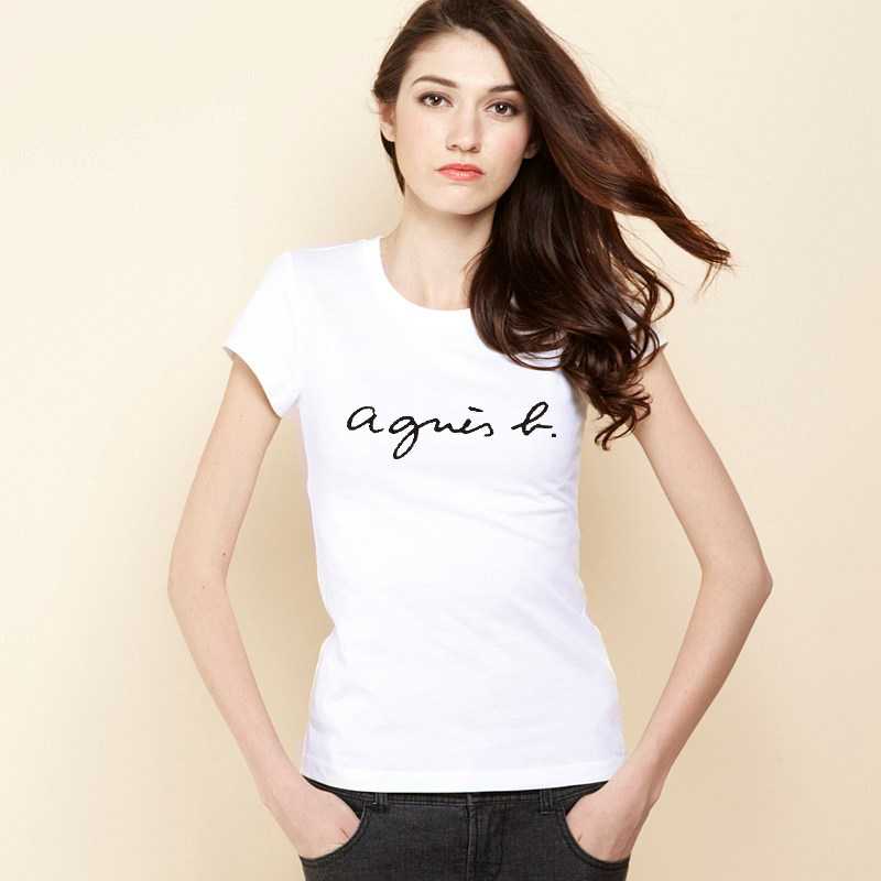 t恤短袖女t草写字母...