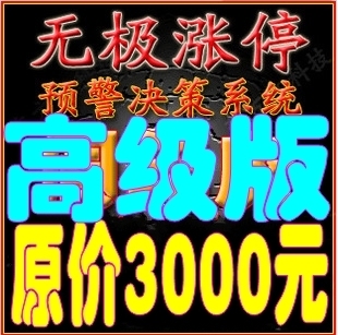 涨停魔方 原价3000 通达信预警选股指标公式抓