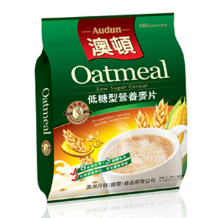  Audun澳顿进口食品 大包装低糖型营养麦片 包邮速溶健康营养品