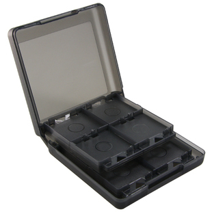 3DS 卡盒 游戏收纳盒 16枚装 正版游戏卡盒 黑