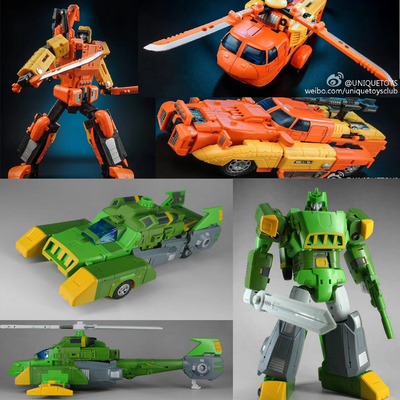 现货包邮 变形玩具金刚unique toys ut y-03 三变 沙暴 弹簧