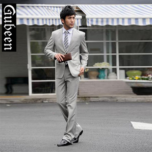  Gubeen正品男士新郎礼服西服套装 韩版修身男西装时尚休闲西服