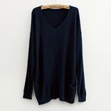 中国购物针织秋冬新款 韩版加厚<em>毛衣</em>女中长款