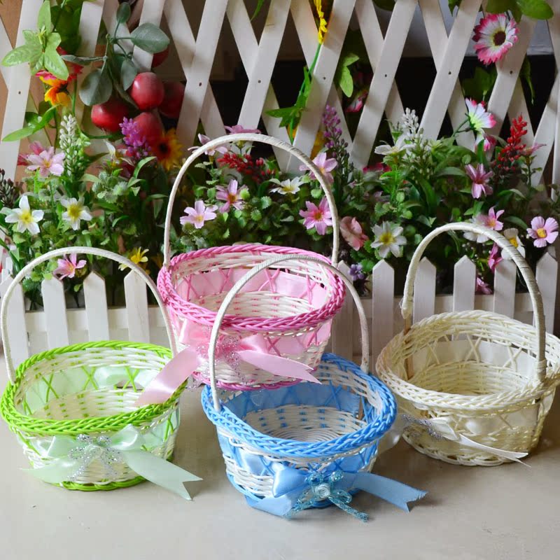 Rubber hose portable Floret Floral organ The flowers Rattan Manufactor Storage Storage basket decorate Hand-knitted Arts and Craftsin the Home accessories , Vase/Flower/Artificial flowers/Imitation jewelry , Flower/Vase , Baskets category - from Buy2taobao.com to provide professional Taobao agent buy service