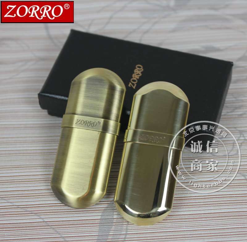 quality goods ZORRO Zorro Kerosene lighter ultrathin originality lighter old-fashioned Pure copper lighter Windbreak Z516in the ZIPPO/Swiss Army Knife/Glasses , Brand lighters and accessories , Other , Kerosene lighter category - from Buy2taobao.com to provide professional Taobao agent buy service