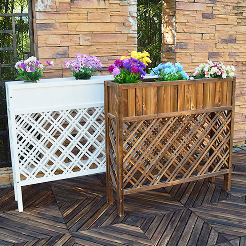 Anticorrosive wood Flower Box grid Climbing frame outdoor solid wood fence Flower pot indoor Restaurant partition enclosure Planters Flower trellisin the Flower delivery/Flowers simulation/Plants gardening , Vase/Flower/Flowerpot/Flower (New) , Flowerpot category - from Buy2taobao.com to provide professional Taobao agent buy service