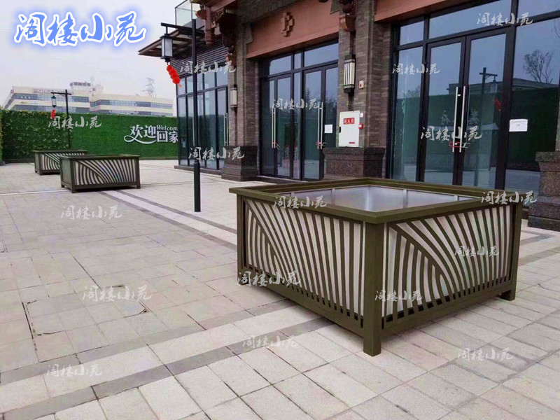 outdoors Metal Planters Sales offices Iron art Flower Box Floral organ Flower trellis Planting box Planting potin the Business/Office Furniture , City Furniture , Landscaping rich space facilities , Parterre category - from Buy2taobao.com to provide professional Taobao agent buy service