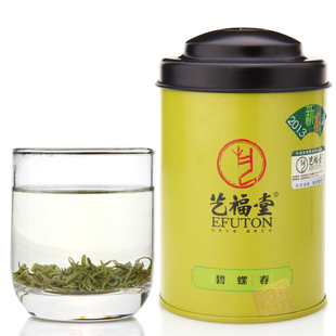  艺福堂绿茶叶 新茶 年明前特级 碧螺春 50克/罐 买2包邮