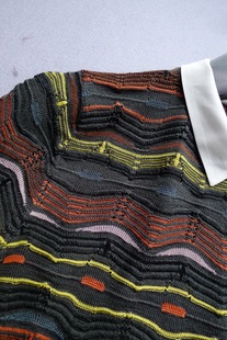 针织女皇 M家 国内顶级<em>毛衣厂代工</em> 军色波浪提