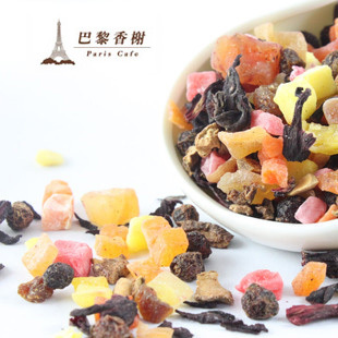  徽语茶韵 进口花果茶 巴黎香榭 水果味果粒茶 买三送大麦茶+蜂蜜