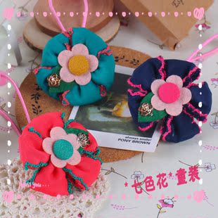  新款 儿童发饰 韩版韩国 花朵好精美 头花 发绳头饰发圈 特价