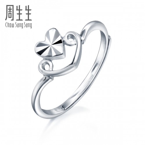 【新品上市】周生生Pt950铂金戒指 开口女戒70648R(计价) 【新品上市】周生生Pt950铂金戒指 开口女戒70648R(计价)
