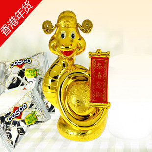  精品年货 小金龙贺年糖果礼盒 香港特色糖果年货礼盒 年货必备