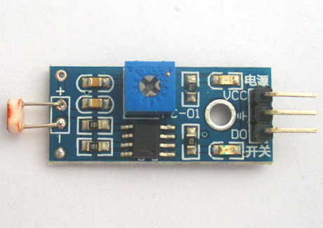 光敏电阻模块 智能小车寻光模块 有使用说明 电路图