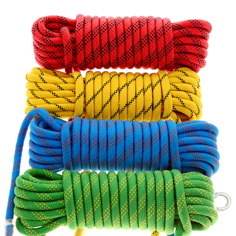 Downhill 12mm Climbing rope Safety rope Static rope High-level escape Rope Fire Fire Meet an emergency Lifelinein the Outdoor/Mountaineer/Camping/Travel Goods , Protect/Life-saving equipment , Survival Rope/Escape Rope category - from Buy2taobao.com to provide professional Taobao agent buy service