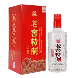  白酒特价包邮中国名酒泸州老窖特制酒浓香型酒500ml【买五送一】