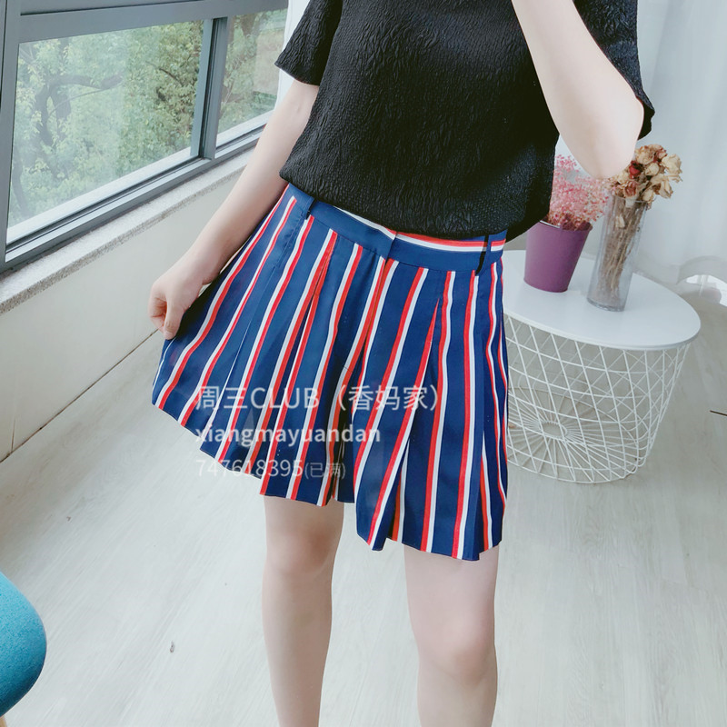 18夏季新款超凉快~高级时装感 竖条纹裙裤|ruв категории Женская одежда, брюки, брюки - от Buy2taobao.com для оказания профессиональной услуги покупки агента Taobao