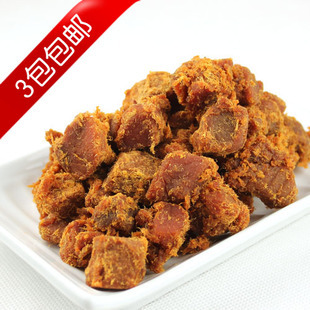  3包包邮京津江浙沪鲁皖 XO酱烤牛肉粒/牛肉干250g 铝箔拉链自封口