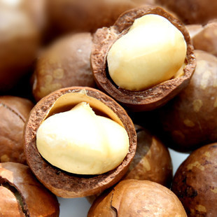  彩果果 坚果零食 特产干果 特价夏威夷果 锯口250g 年货营养食品