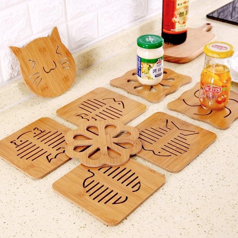 Insulation pad Table mats Bowls mat Heat Heat Base plate tea set tea set Coaster desktop family Bamboo boardin the Tableware , Cup/Cups/Kettle , Coaster category - from Buy2taobao.com to provide professional Taobao agent buy service
