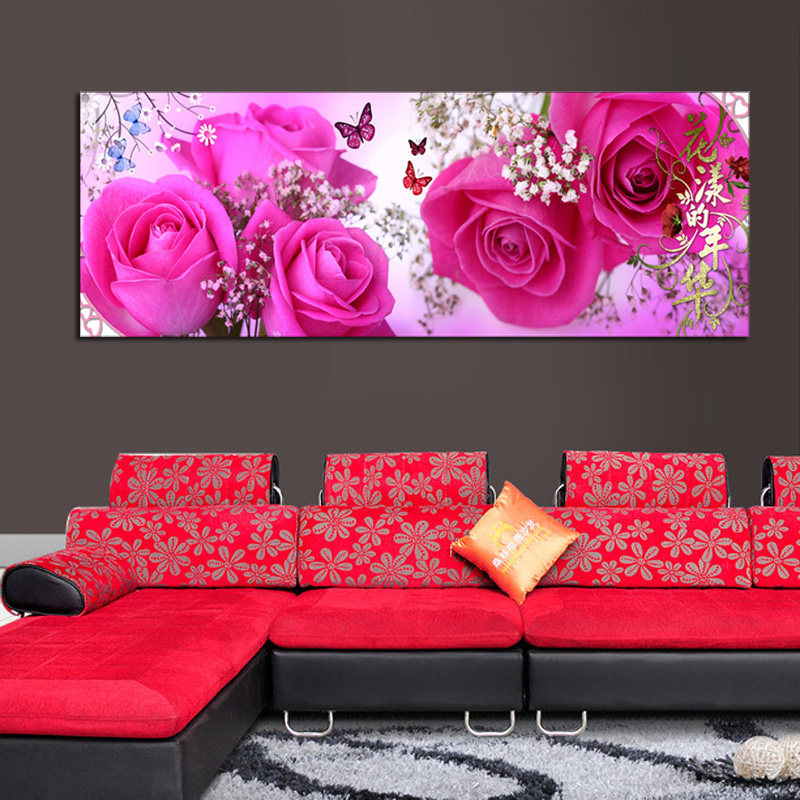 包邮 precision printed cross stitch pattern stitch new significantly updated the living room living room series
