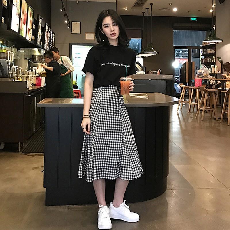 大码女装夏装新款胖mm洋气显瘦女套装胖妹妹遮小肚子连衣裙两件套在类目 女装/女士精品, 大码女装中 - 来自Buy2taobao.com提供专业的淘宝代购服务