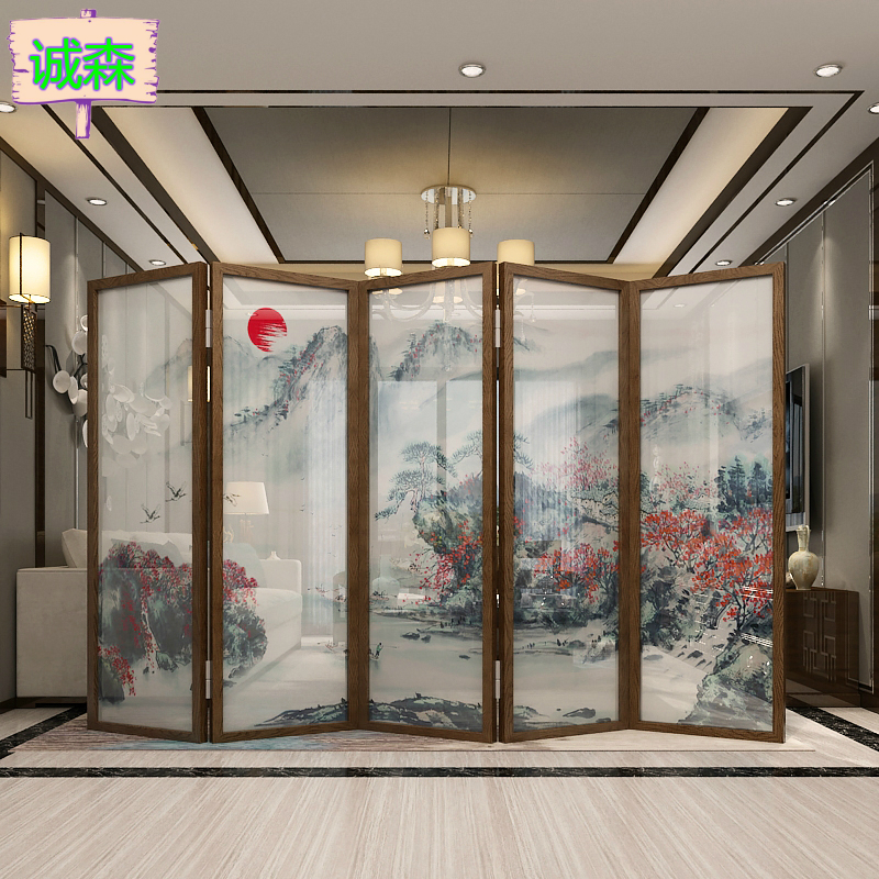 decorate Partition walls Simplicity modern a living room Entrance Chinese style bedroom fashion solid wood fold Office move screenin the Residential furniture , Screen/Flower Window , Folding screen category - from Buy2taobao.com to provide professional Taobao agent buy service
