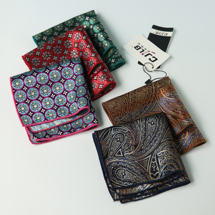 Europe and America Retro pattern pocket Kerchief man suit marry Handkerchief Formal dress Dot Chest towel FJ013in the Accessories/Leather belt/Hat/Muffler , Pocket towel category - from Buy2taobao.com to provide professional Taobao agent buy service