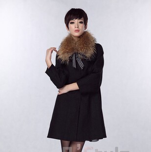  哥弟大衣专柜正品女装代购褶皱娃娃衫式呢外套GA43190805721-4
