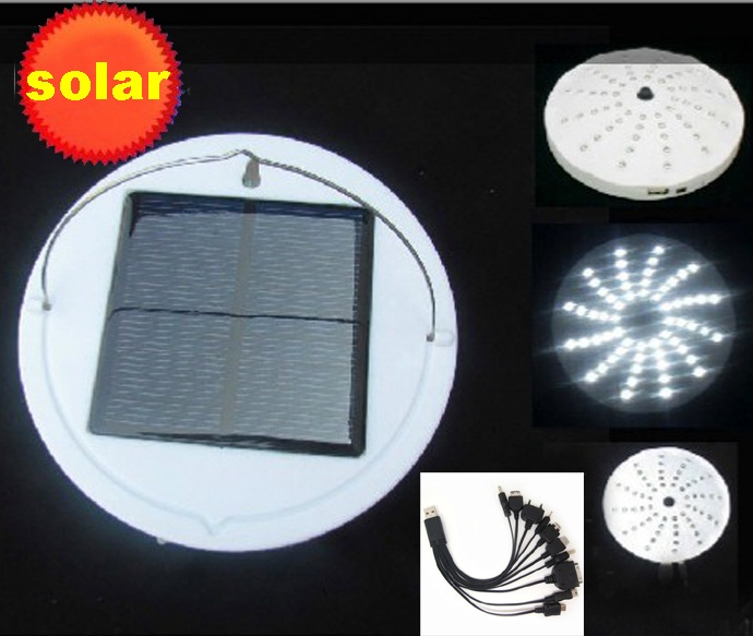 Купить Кемпинговый фонарь Солнечная батарея лития 60led палатка свет ...