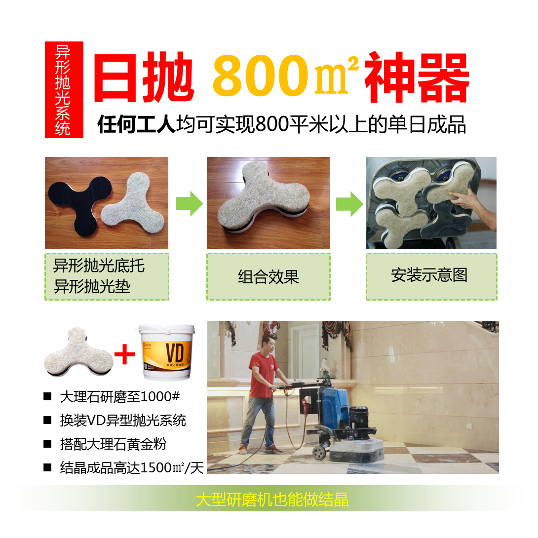 异形抛光垫VD日抛千平神器3M白垫结晶抛光大型研磨机纳米兽毛在类目 家庭/个人清洁工具, 家务/地板清洁用具, 百洁布中 - 来自Buy2taobao.com提供专业的淘宝代购服务