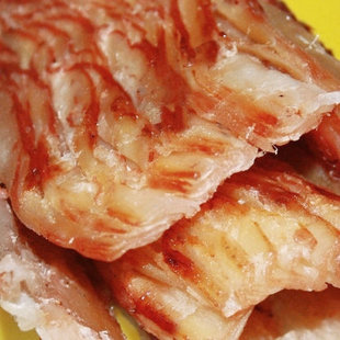  蓝贝壳烤风琴鱿鱼尾片手撕鱿鱼丝特产零食250g2包免邮