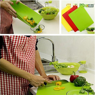 Nachuan high quality classification food chopping block Soft cutting board Foldable chopping board Thin board Can be hung 236in the Kitchen/Cooking utensils , Cooking utensils , Chopping/Chopping board category - from Buy2taobao.com to provide professional Taobao agent buy service