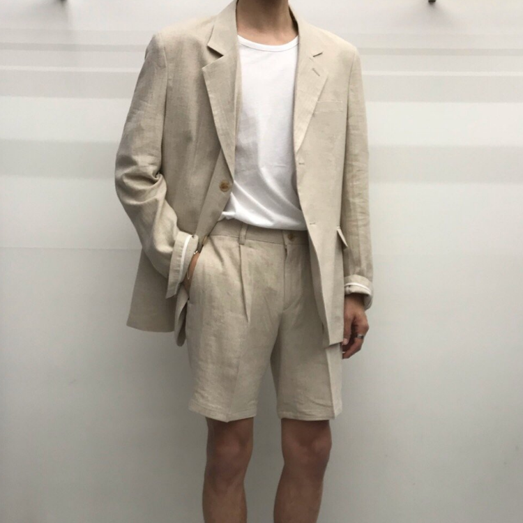 Dongdaemun the republic of korea men's wear Agency purchase summer ventilation Thin section man 's suit Jacket coat Knee shorts suitin the Men's clothing, Suits category - from Buy2taobao.com to provide professional Taobao agent buy service