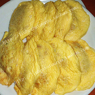  农村土菜 年货 妈妈做的纯鸡蛋土猪肉蛋饺 私房菜 看清描述再拍