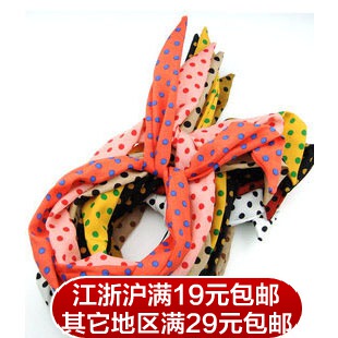  韩版棉质雪纺城市猎人正品兔耳朵可爱发带发箍头箍发饰