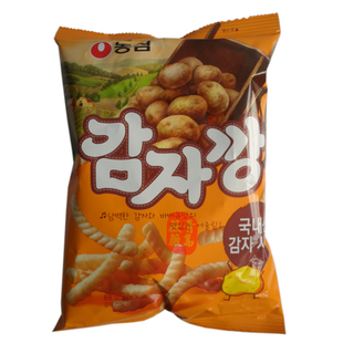  韩国进口零食 韩国薯条 农心土豆味薯条50克 膨化食品 新日期