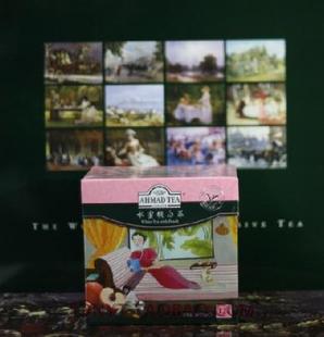  （丝质立体三角茶包）AHMAD TEA 亚曼水蜜桃白茶12入/秒川宁立顿