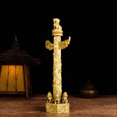 纯铜华表摆件 流云龙柱办公室客厅装饰工艺品助学业旺官威工艺品|ruв категории персональные настройки/разработка услуг/DIY, управление/канцелярские настройки, трофей/медаль/Награды/Настройки сертификата - от Buy2taobao.com для оказания профессиональной услуги покупки агента Taobao
