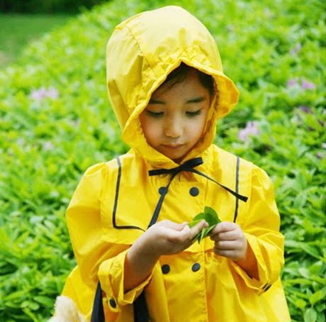 新款公主装韩国时尚儿童雨衣 可爱宝宝学生雨