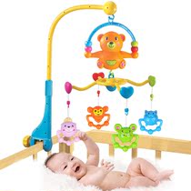 优贝比 婴儿玩具0-1岁床铃音乐旋转转乐挂铃床挂摇铃宝宝玩具