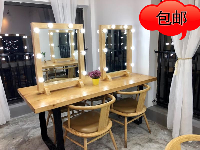 简约影楼梳妆台化妆镜/单面双面带灯/彩妆美妆化妆台/影楼化妆台在类目 商业/办公家具, 发廊/美容家具, 理发镜台中 - 来自Buy2taobao.com提供专业的淘宝代购服务