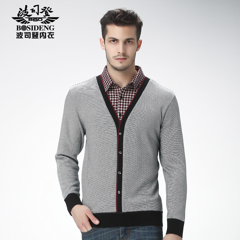 波司登男士加绒加厚<em>衬衫</em>领打底<em>外穿</em>保暖内衣上